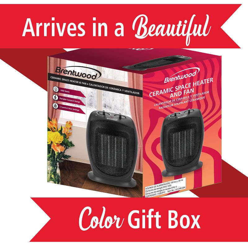 Lasko 5160 Portable Electric 1500 Watt Room Oscillating Ceramic Tower Space Heater with Remote, Adjustable Thermostat, Digital Controls, and Timer