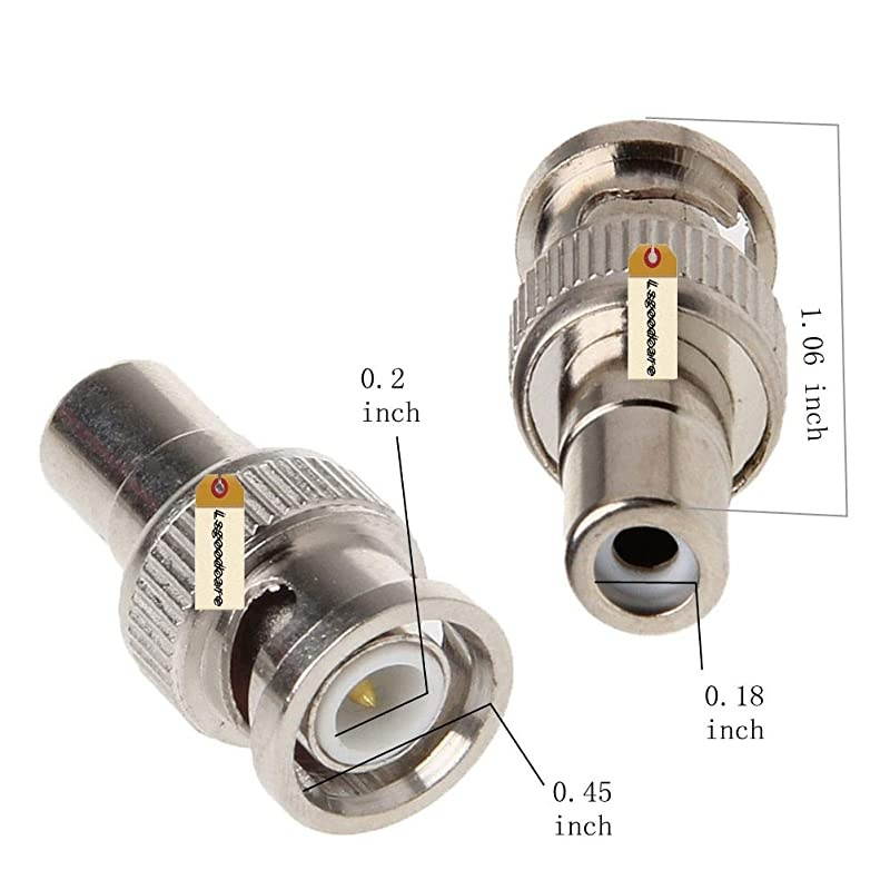 Pcs High Frequency 3GHz F81 Barrel Connectors Couplers