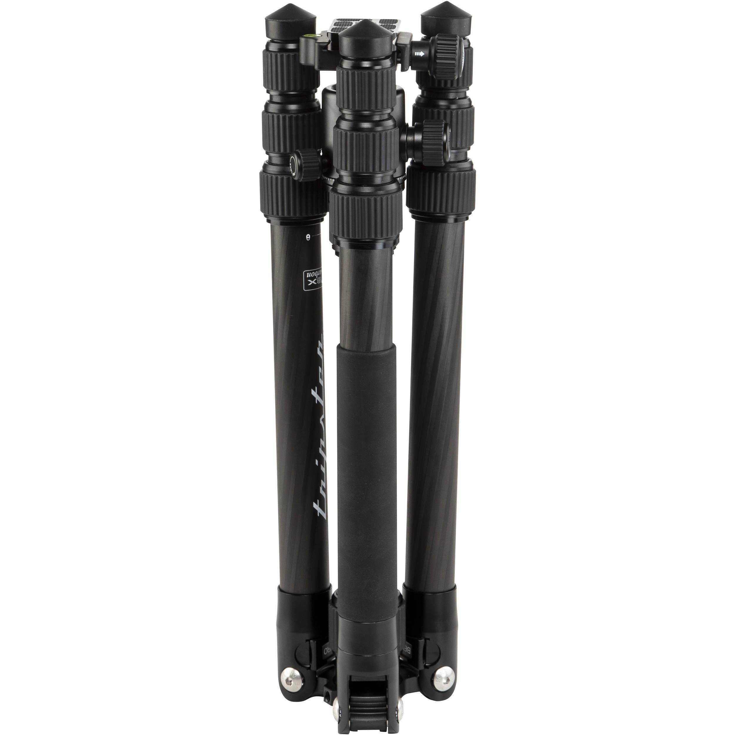Benro Tripster Travel Carbon Fiber Tripod/Monopod, 2 Series, Black #FTR28CB1GBLK