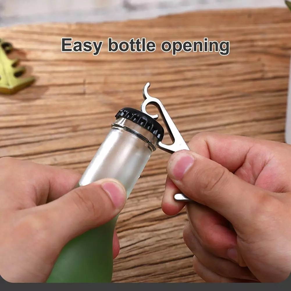 Multifunction Magnetic Phone Holder Bottle Opener Retro Portable Traditional Chinese knotting Shaped Metal Desktop Stand Support Suction Tablet Phone Tripod Desktop Magnet Bracket F-Silver