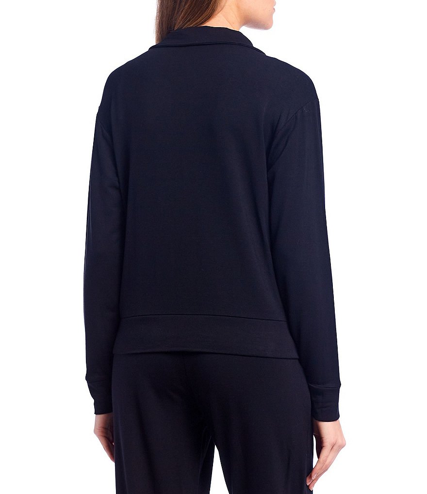 Coco + Jaimeson Coordinating Off-The-Shoulder French Terry Top