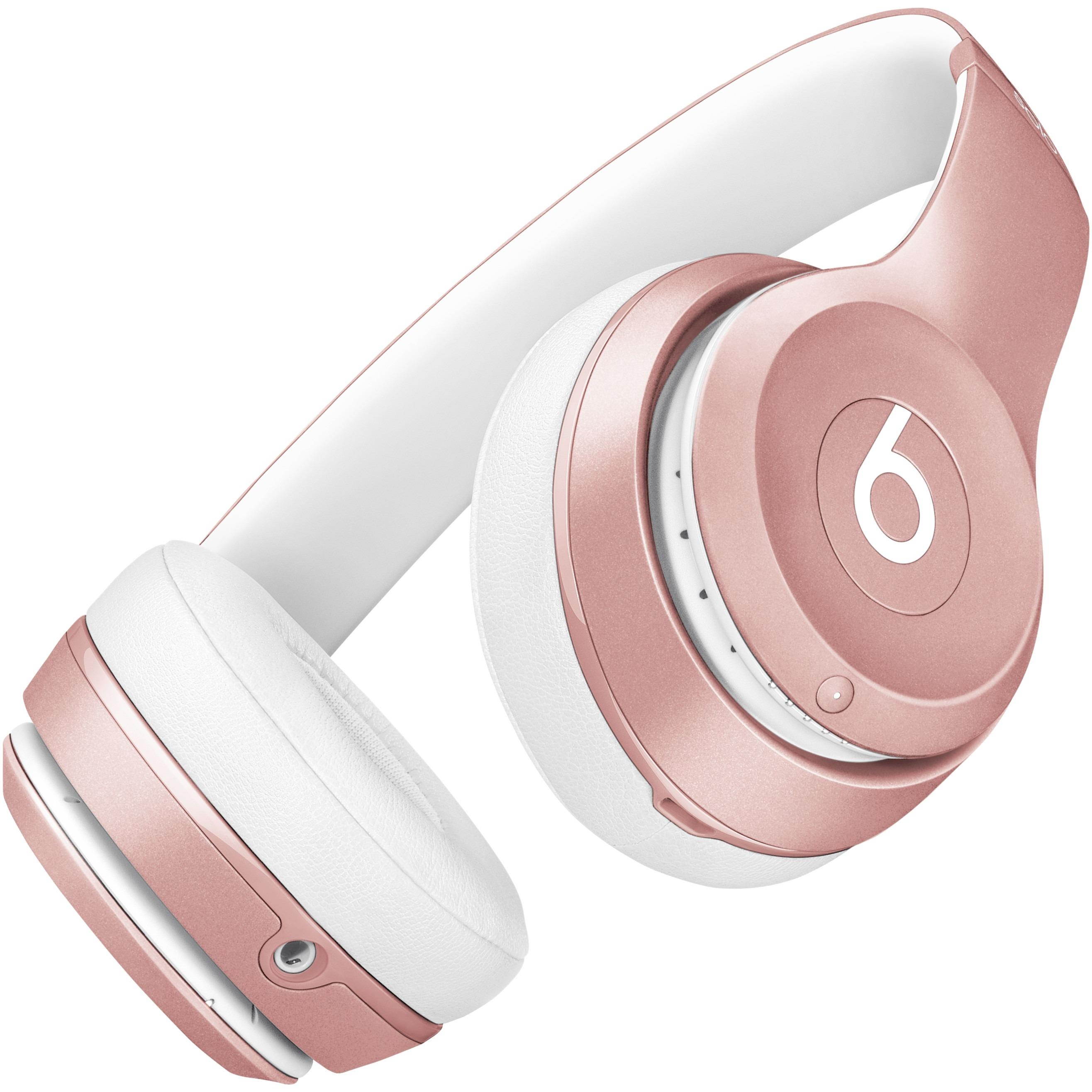 Beats by Dre Solo 2 Wireless On-Ear Headphone in Rose Gold