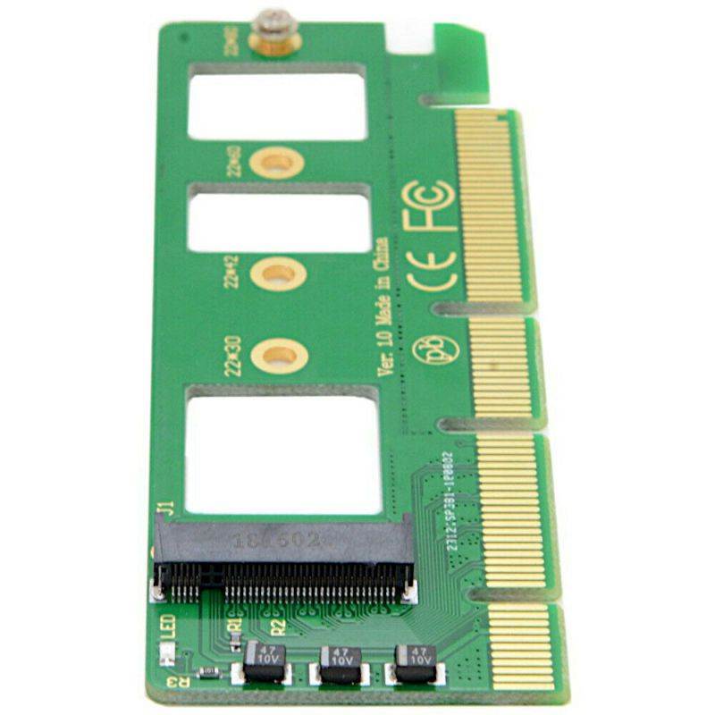 M.2 NGFF M-Key to Desktop PCIe x4 NVMe SSD Adapter Card 2242 2260 2280 M2 Drive