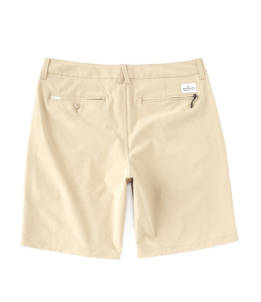 Quiksilver Union Heather Amphibian 20#double; Outseam REPREVE&reg; Recycled Materials Hybrid Shorts