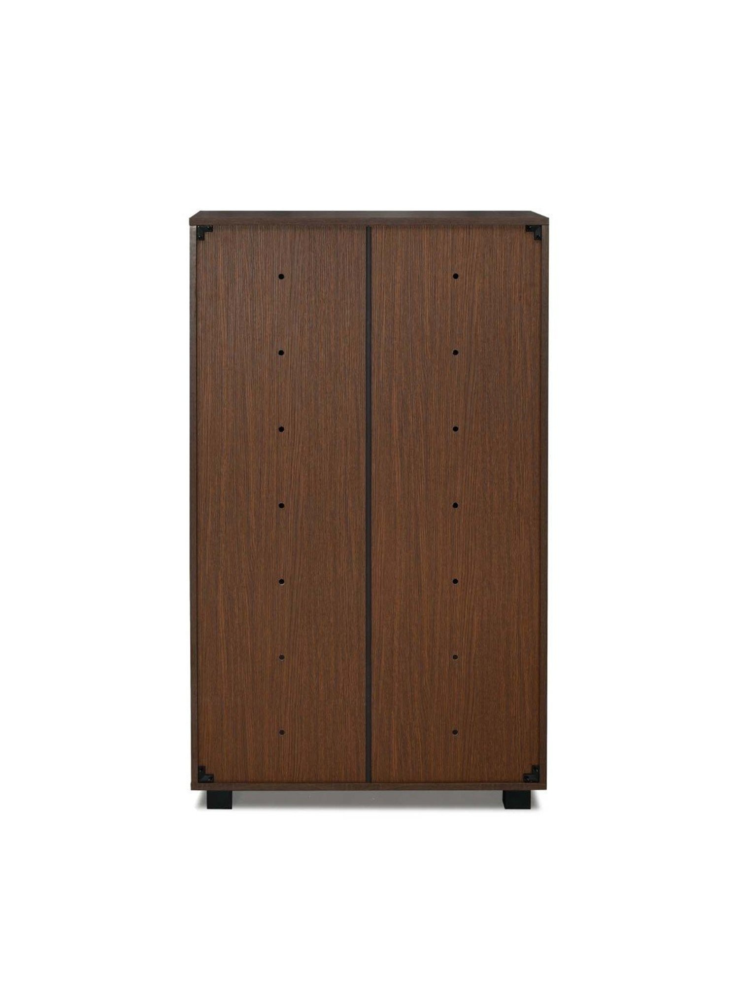 Nilkamal Ardor Brown Engineered Wood Shoe Cabinet with 7 Shelves