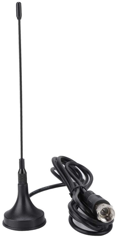 fosa Wireless Indoor TV Antenna UHF/VHF Dual-Band 1.5m F 12cm Rod DVB-T Suction Cup Antenna Waterproof for Home/Car TV, ATSC TV Country