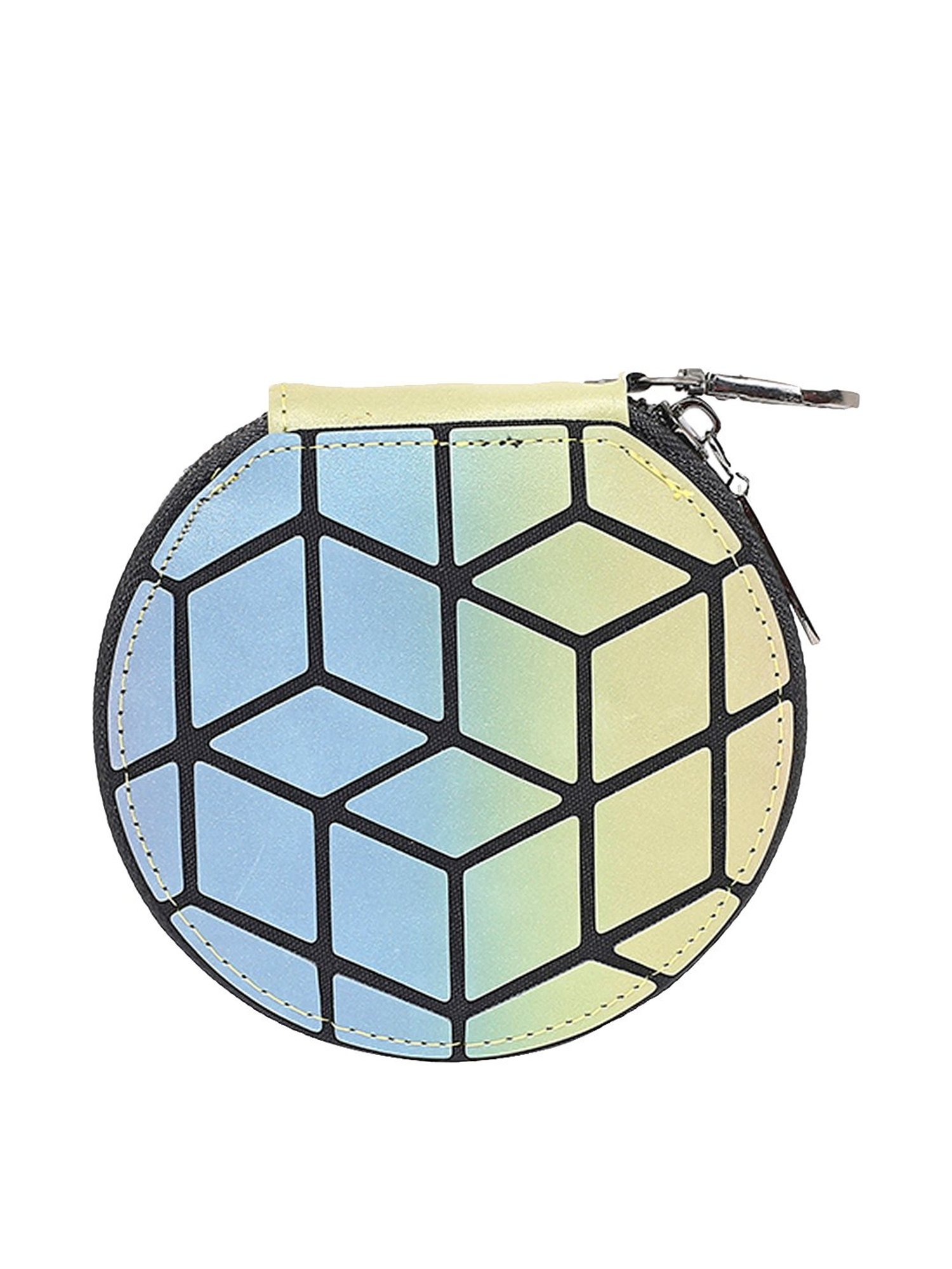 Baomi Multicolor Textured Coin Pouch