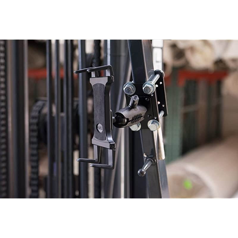Robust Forklift Pillar Tablet Mount Retail Black