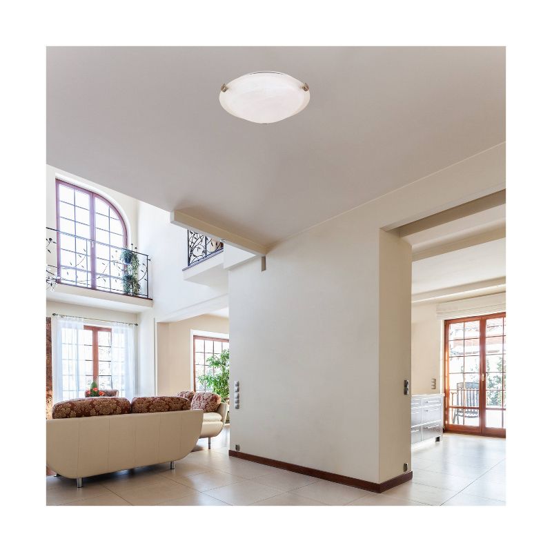 Ceiling Lights Flush Mount Brushed Nickel - Aurora Lighting