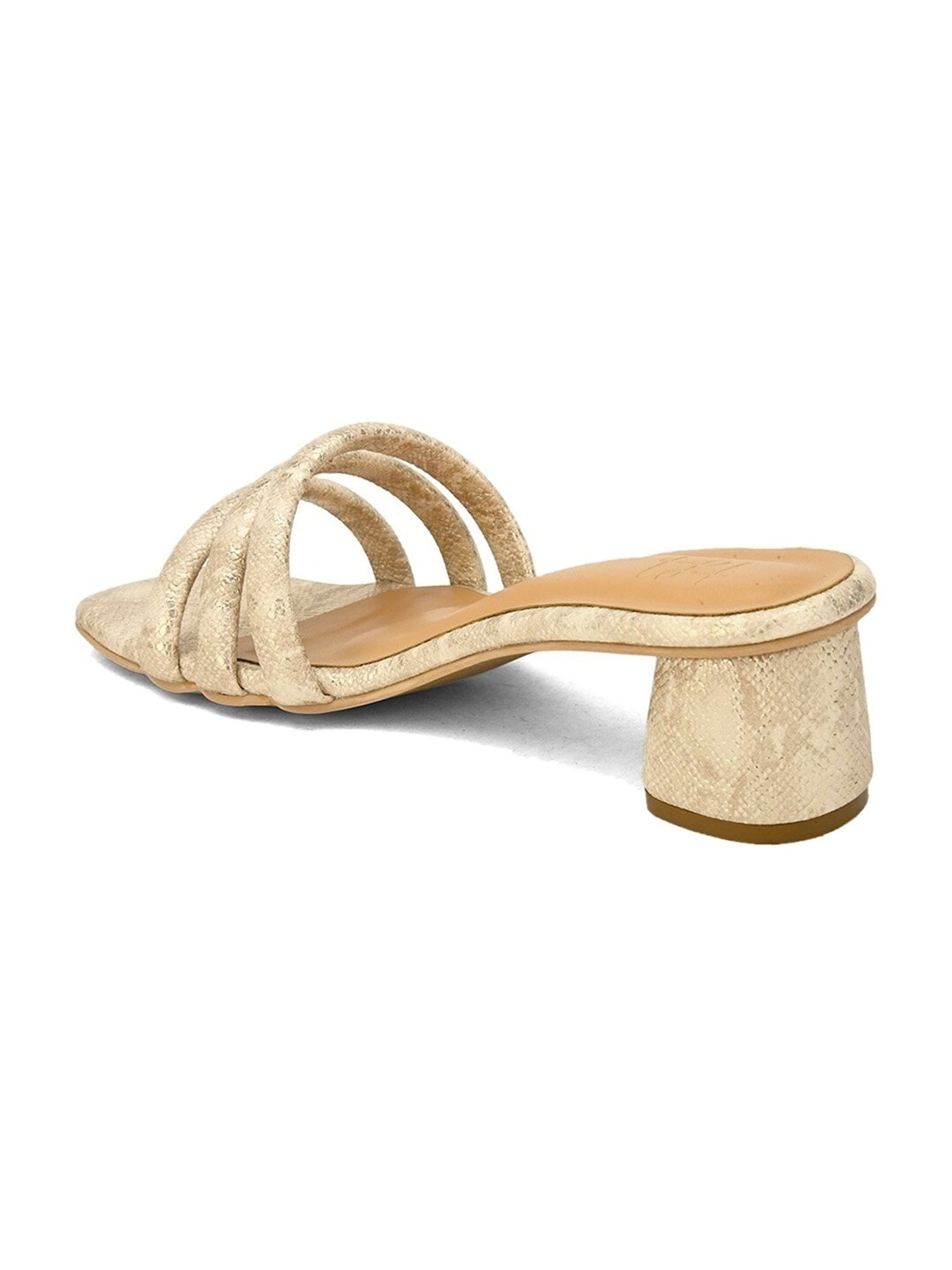 Hydes N Hues Women's Beige Casual Sandals