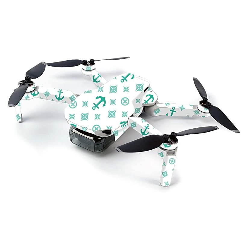 Skin for DJI Mavic Mini Portable Drone Quadcopter - Teal Designer | Protective, Durable, and Unique Vinyl Decal wrap Cover | Easy to Apply, Remove, and Change Styles | Made in The USA