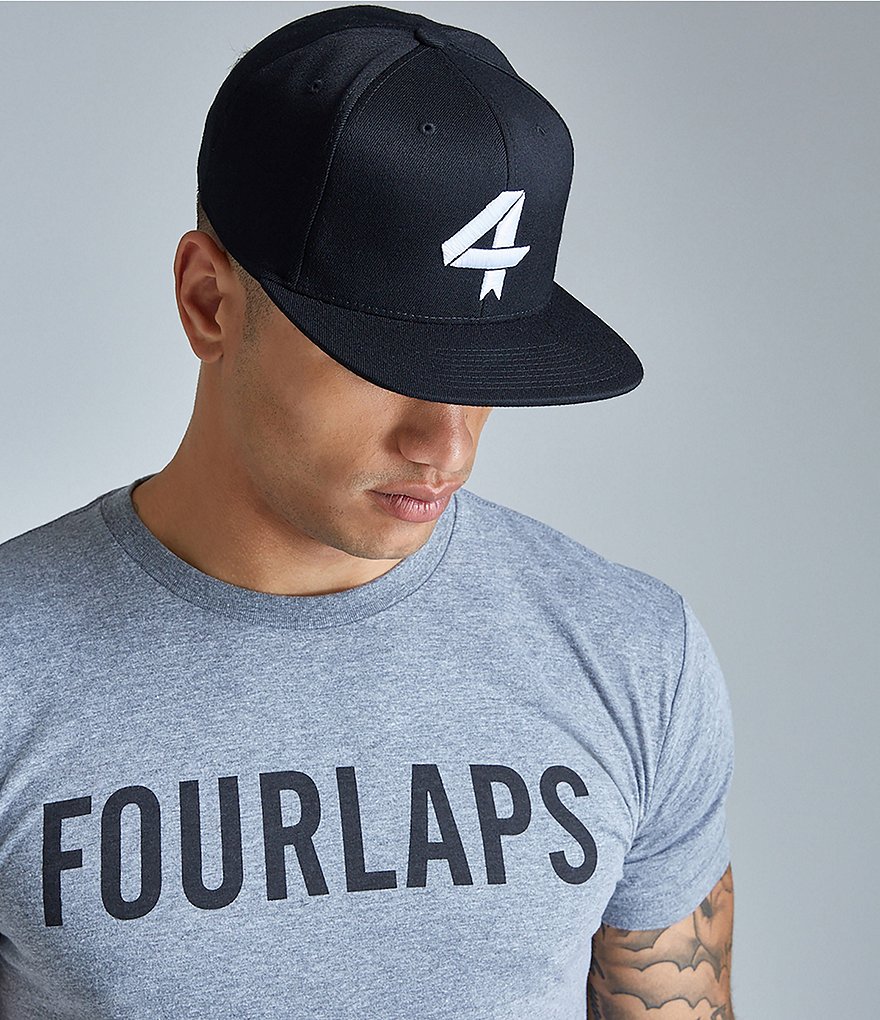 Fourlaps FlexFit Logo 4-Snapback Cap
