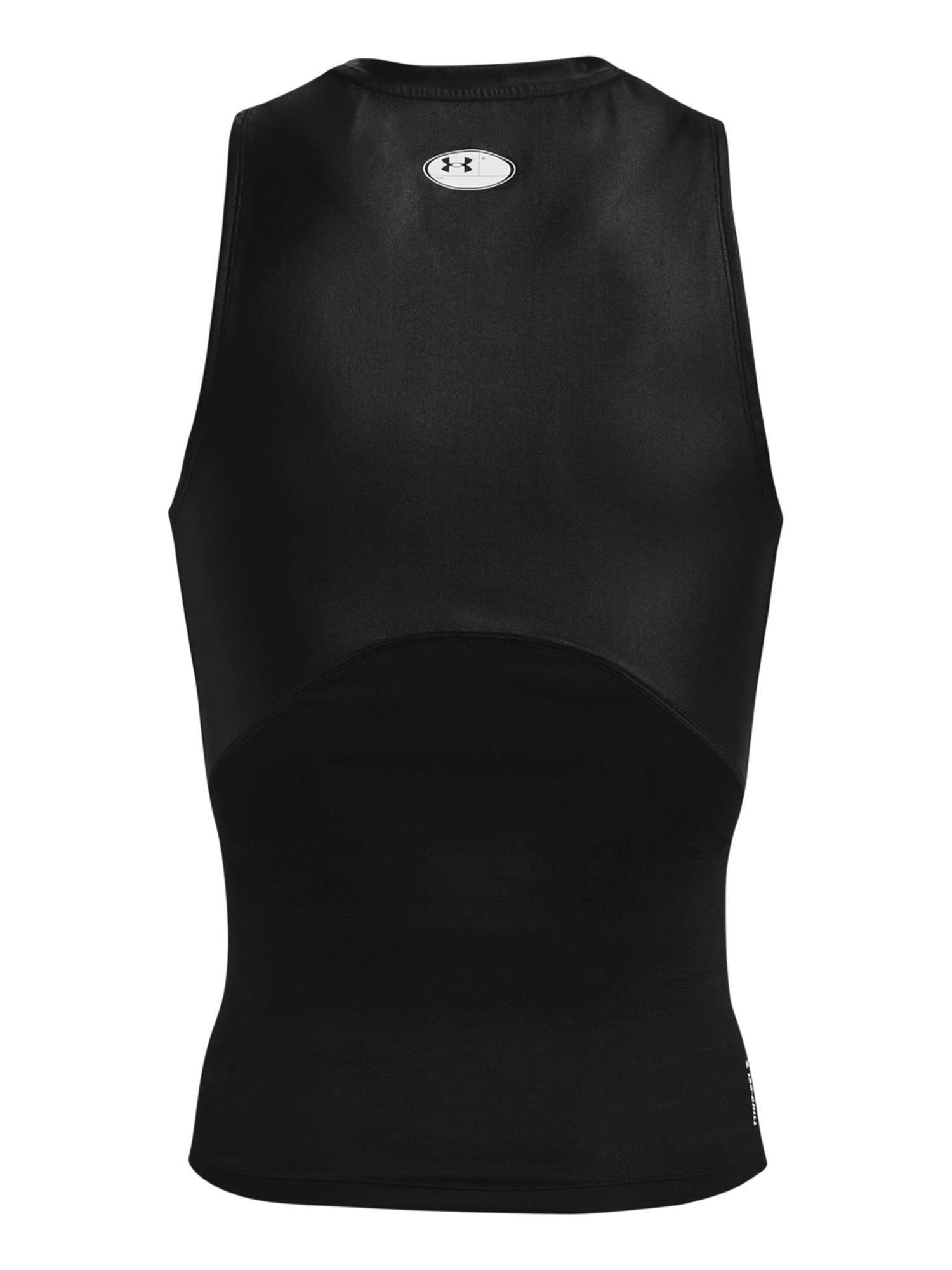 Under Armour Black Regular Fit Gym Vest