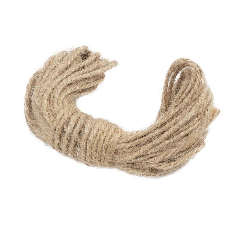 100-Count Juvale Mini Wooden Clothes Pins with 10.8 Yard Jute Twine, Tiny 0.98" Unfinished Wood Clothespins Photo Pegs for Postcards, Pictures