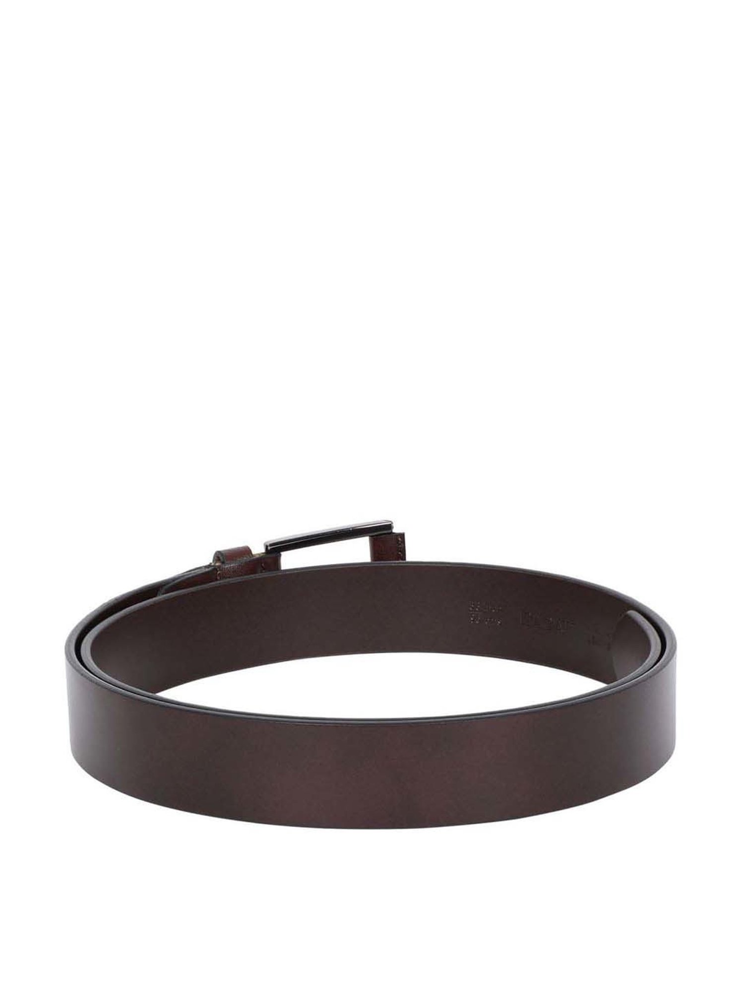 Bagatt Parma Brown Leather Waist Belt for Men
