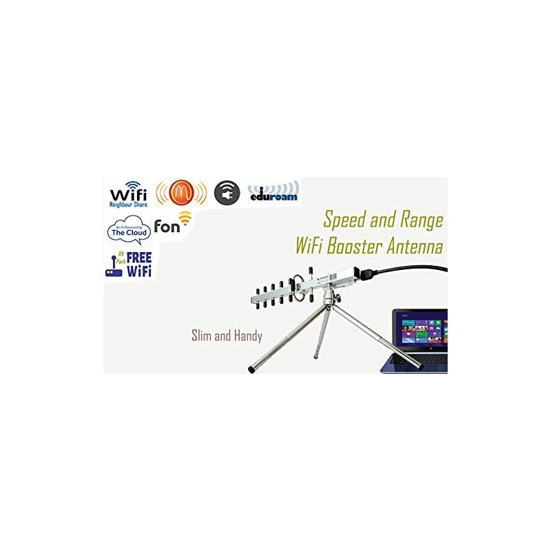 USBYagi Plug amp Play 11N Long Range WiFi Antenna 2200mW