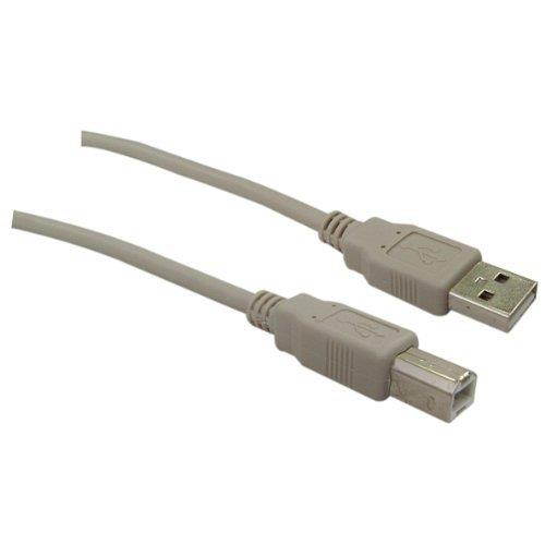 Offex USB 2.0 Printer/Device Cable, Type A Male to Type B Male, 1 foot