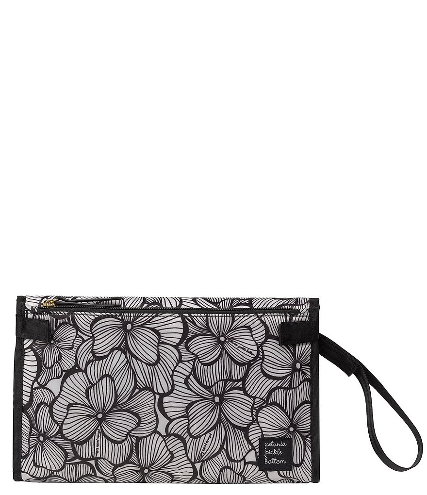 Petunia Pickle Bottom Bloom Diaper Clutch & Changer - Bordeaux Blooms