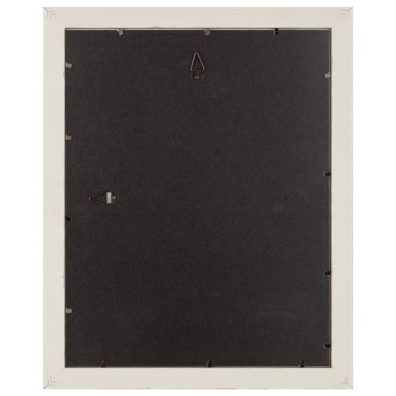 4pc 11"x14" Matted to 8"x10" Farmhouse Tabletop or Wall Mount Picture Frames Distressed Gray - Life Moments