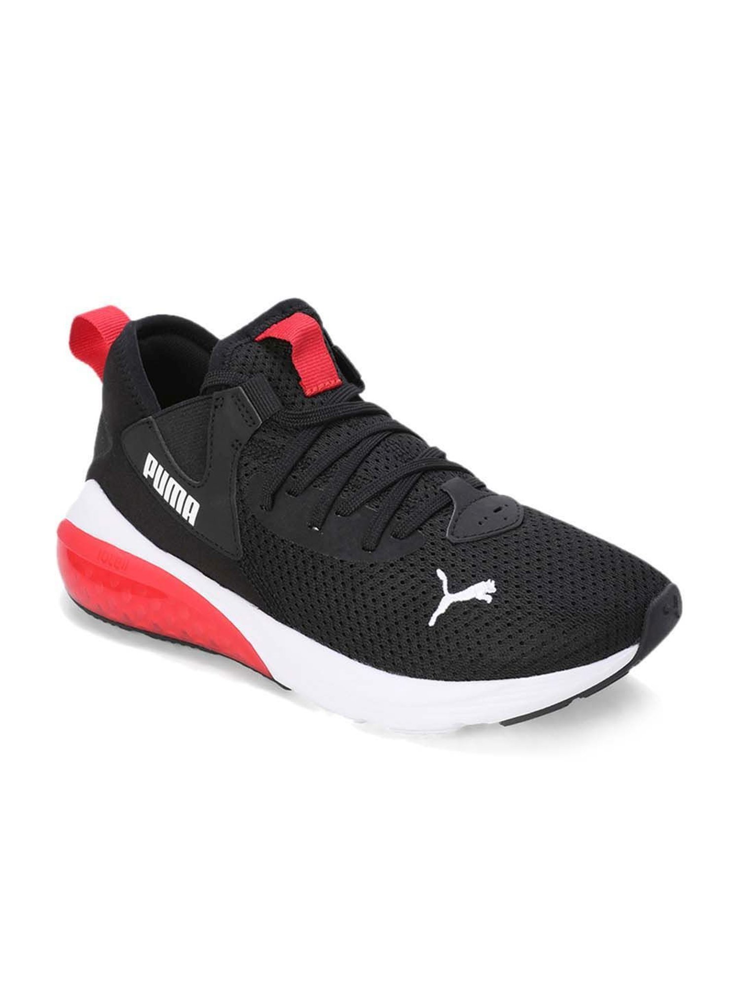 Asian Kids Core Black Running Shoes