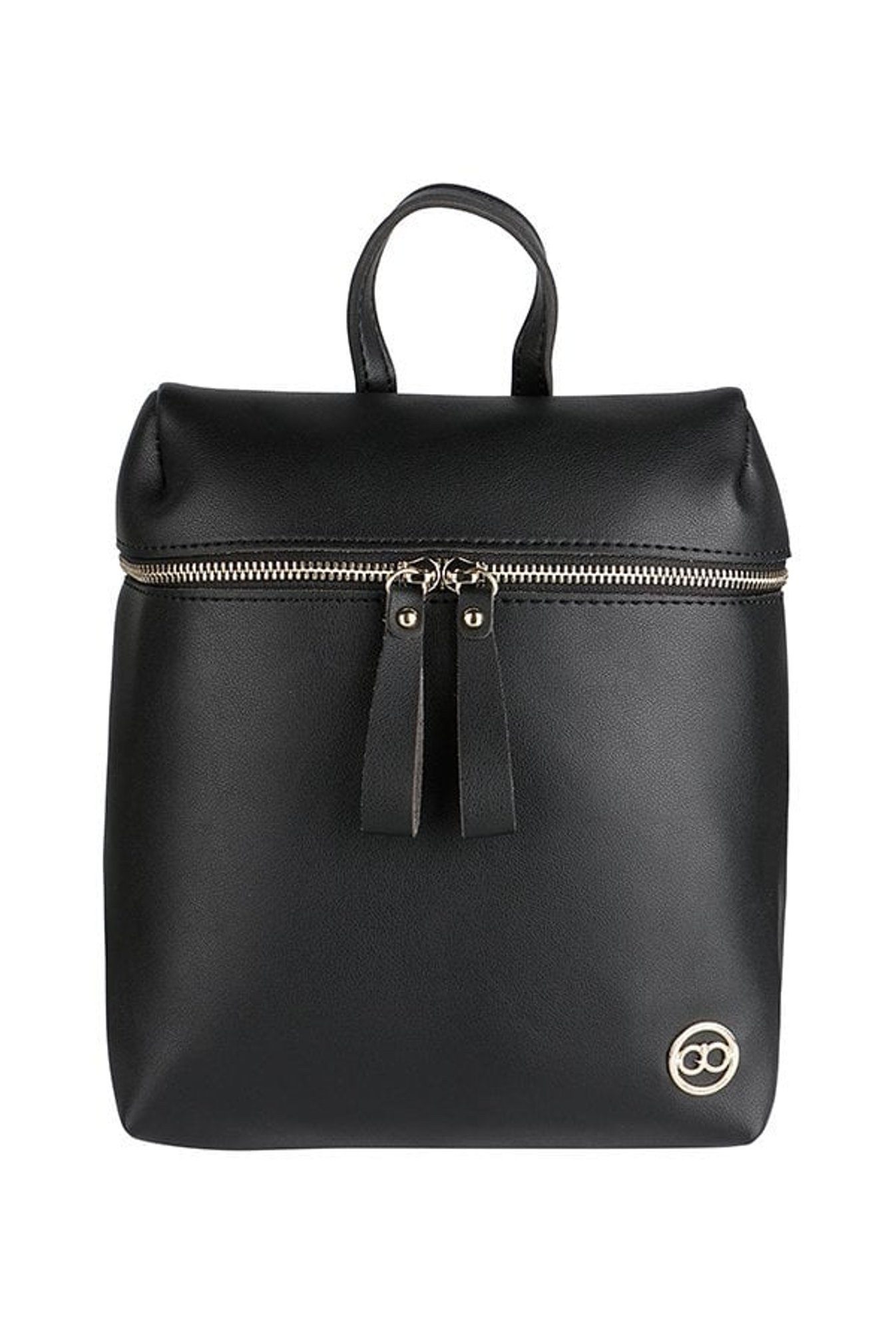 Gio Collection Black Solid Backpack