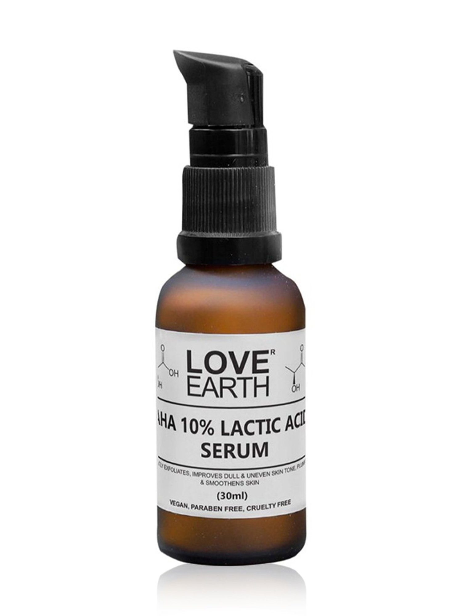Love Earth AHA 10% Lactic Acid Exfoliating Serum - 30 ml