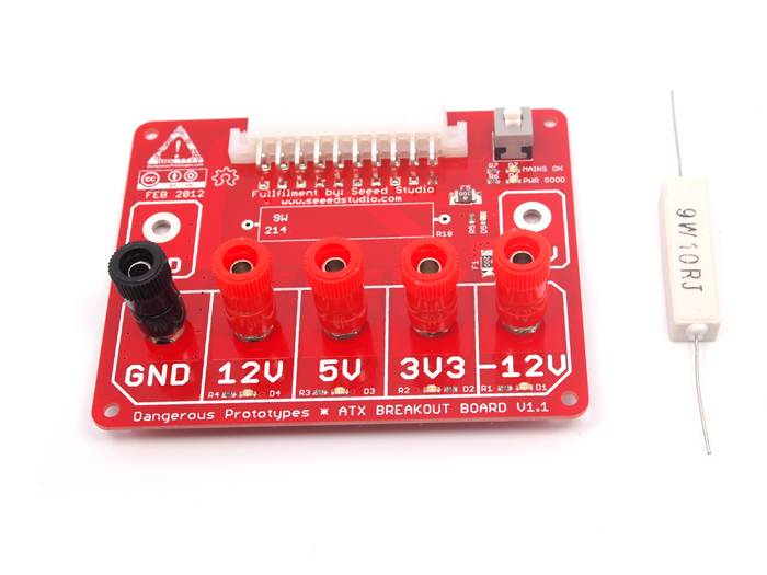 Seeedstudio 1pc ATX breakout board bench power supply