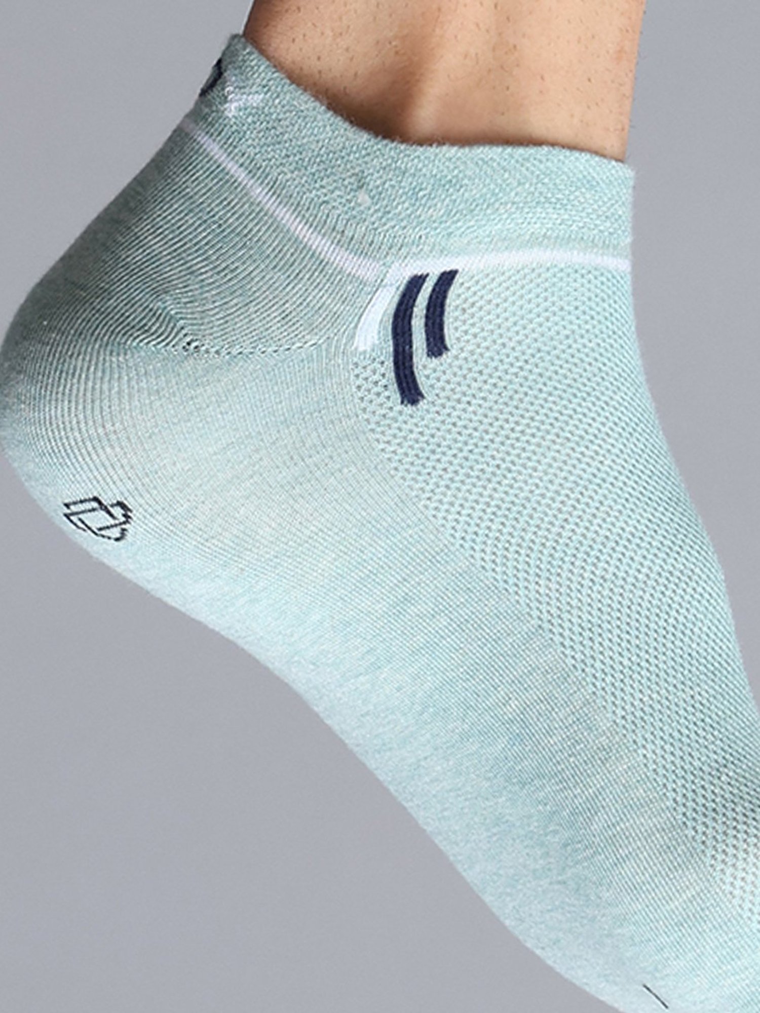 Dollar White & Green Socks - Pack of 3