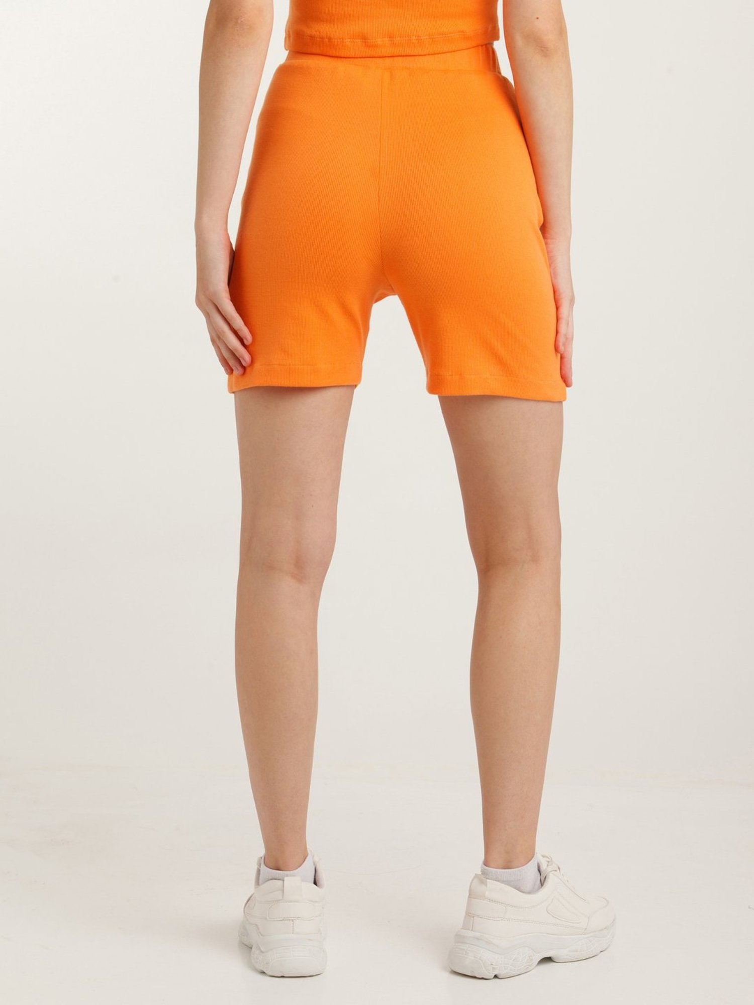 zink Z Orange Cotton Shorts