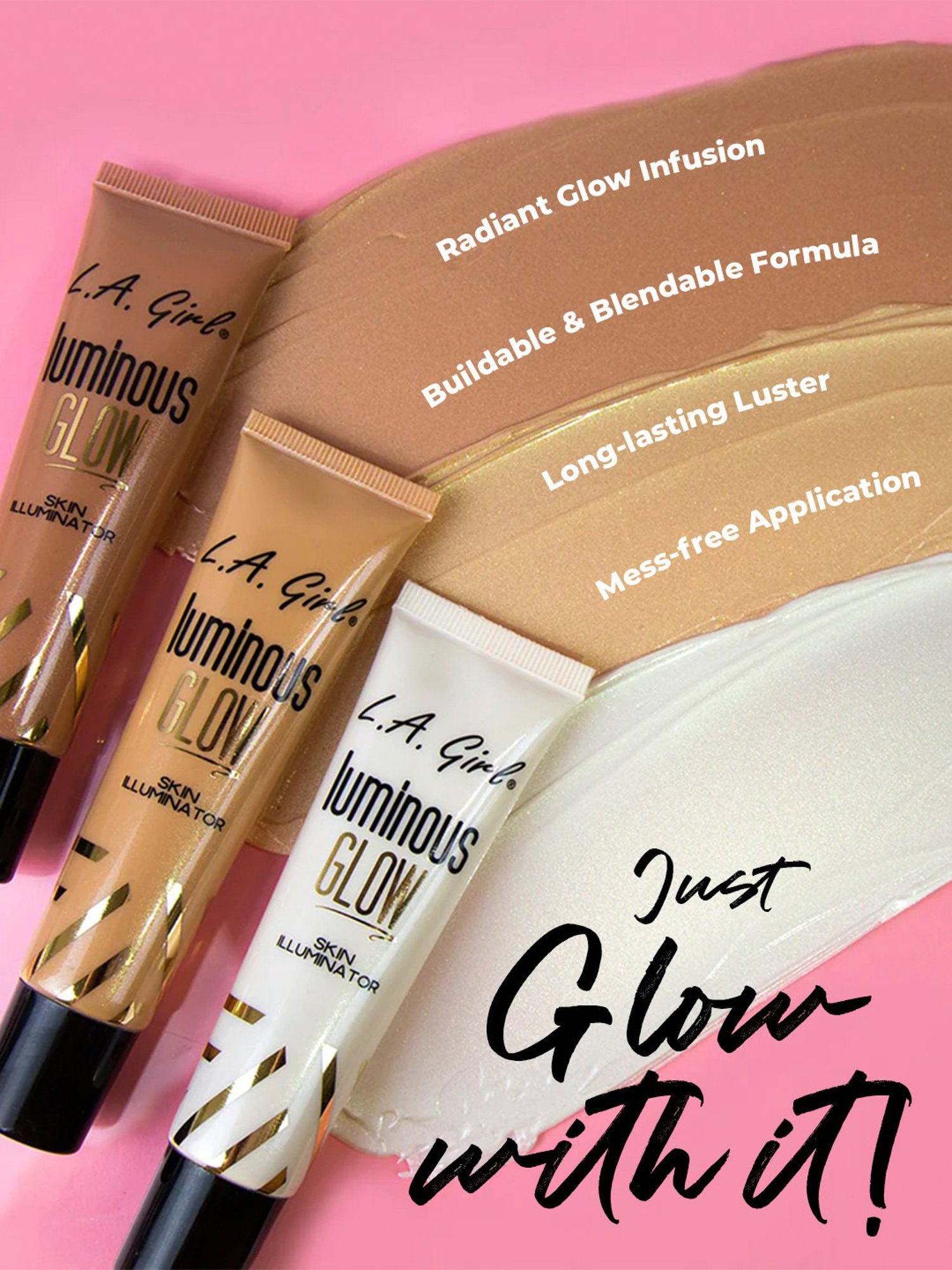 L.A. Girl Luminous Glow Skin Illuminator Cream Moonlight - 30 ml