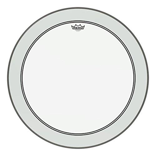 remo powerstroke p3 clear bass drumhead, 26"
