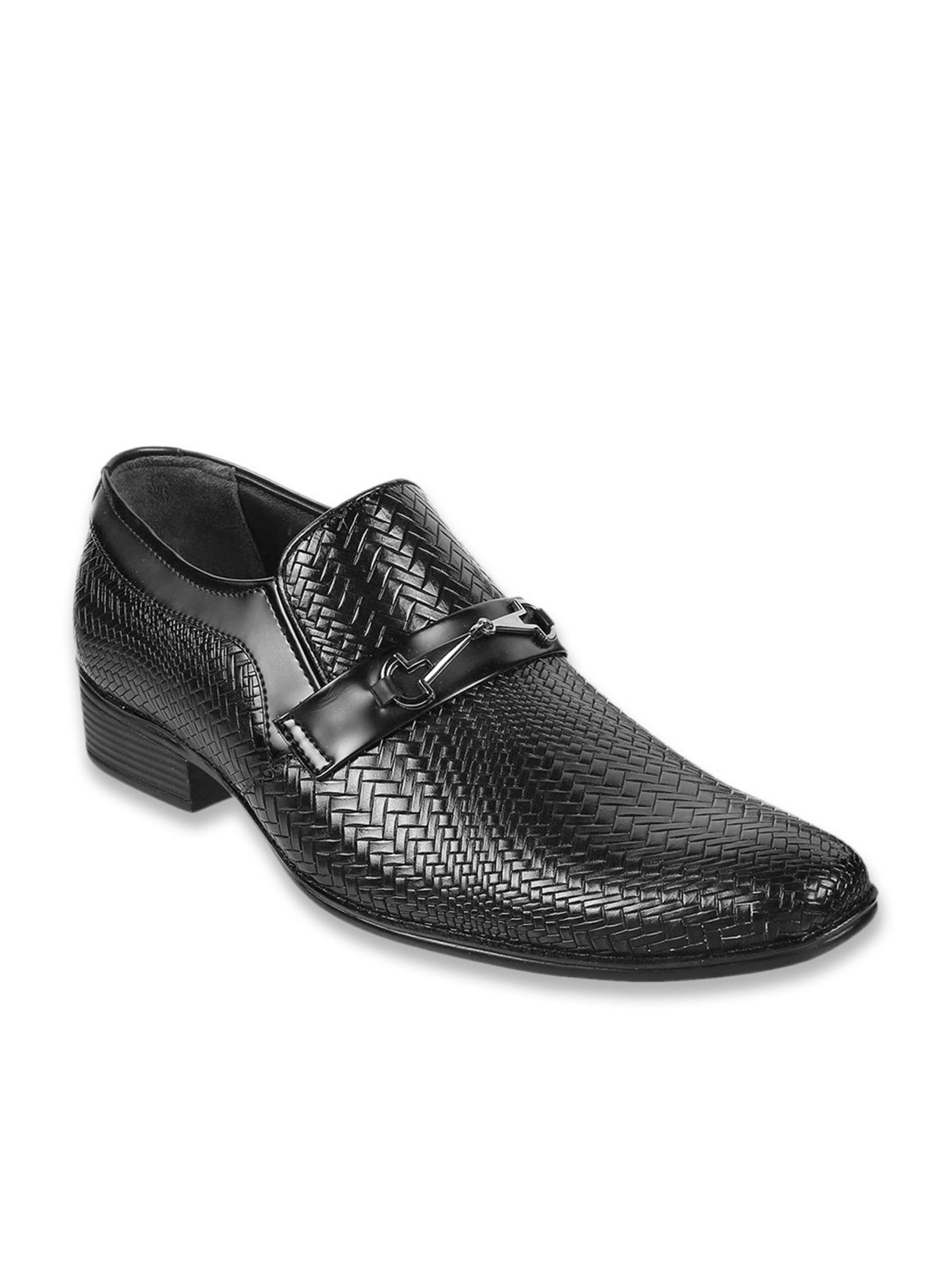Metro Men's Black Formal Loafers