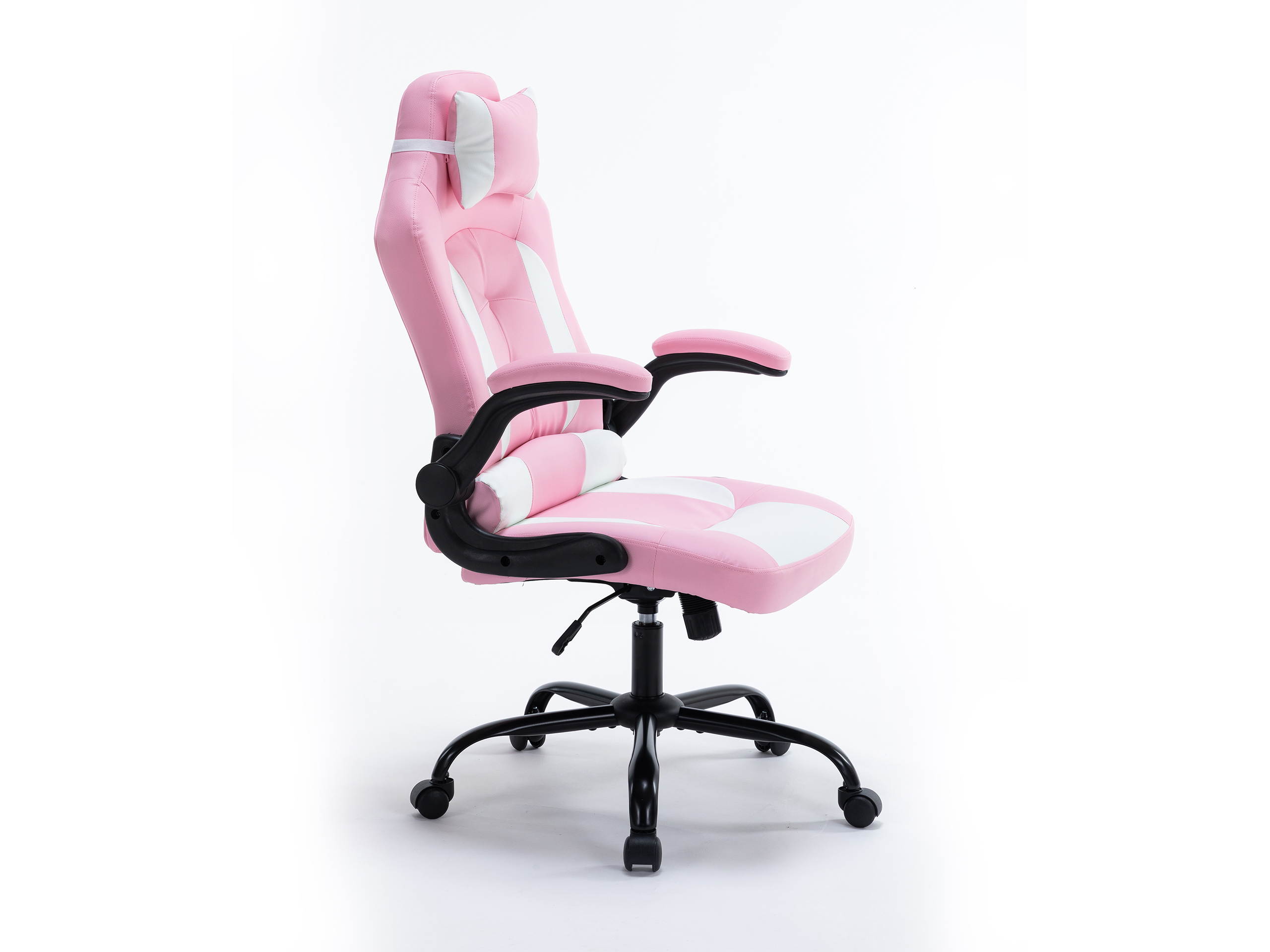 Volans Gaming Chair Home Office Ergonomic Computer Racing Game Chair, Height Adjustable High Back Leather Computer Chair with Headrest and Lumbar Support