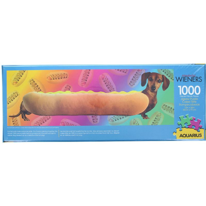 NMR Distribution Wiener Dog 1000 Piece Slim Jigsaw Puzzle