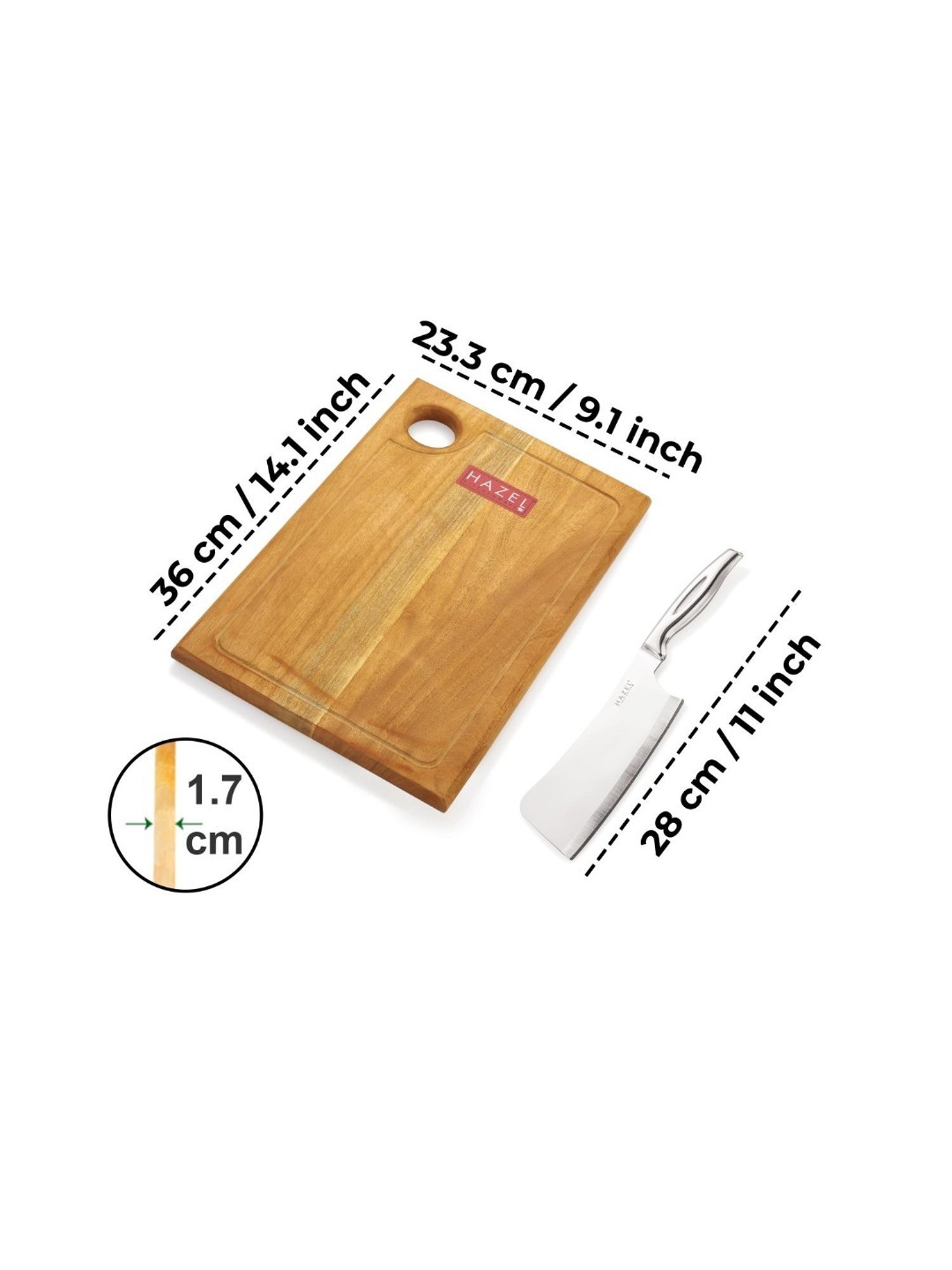 The Indus Valley Brown 6 Piece Wooden Cooking Tool Set