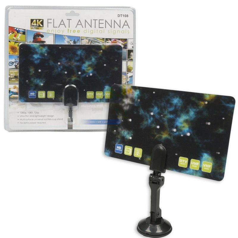 TV Antenna Newest Indoor HDTV Amplified Digital TV Antenna 4K 1080P Long Range