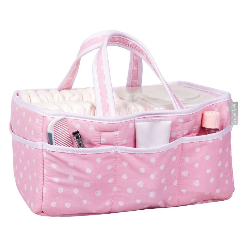 Little Love by NoJo Orange Fox Felt Storage Caddy - 2pc