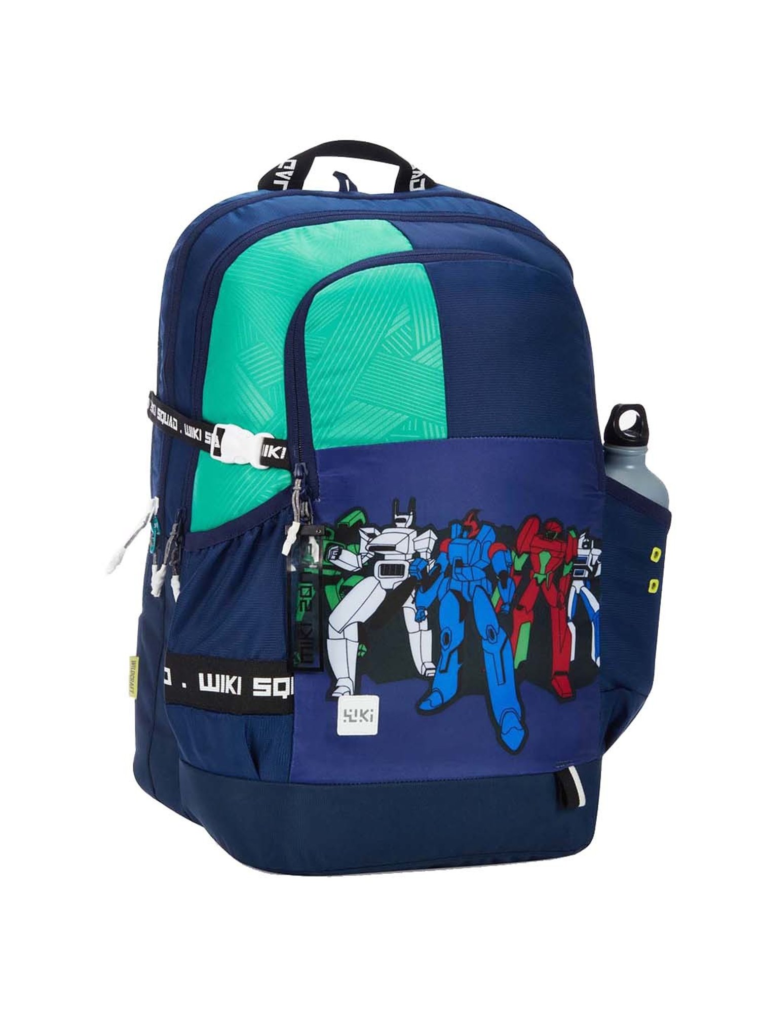 Wiki 40 Ltrs Navy Medium Backpack