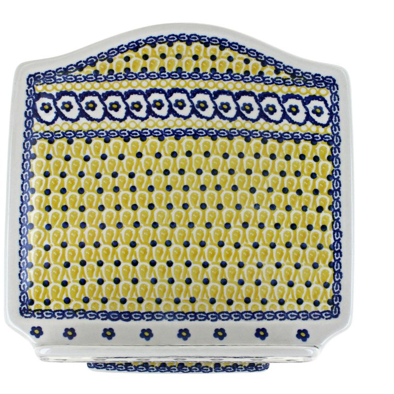 Oceanstar Bamboo Recipe Box with Divider