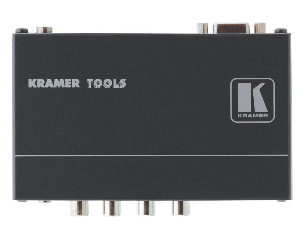 Kramer Component Video or Computer Graphics Video with Audio over Twisted Pair Receiver
