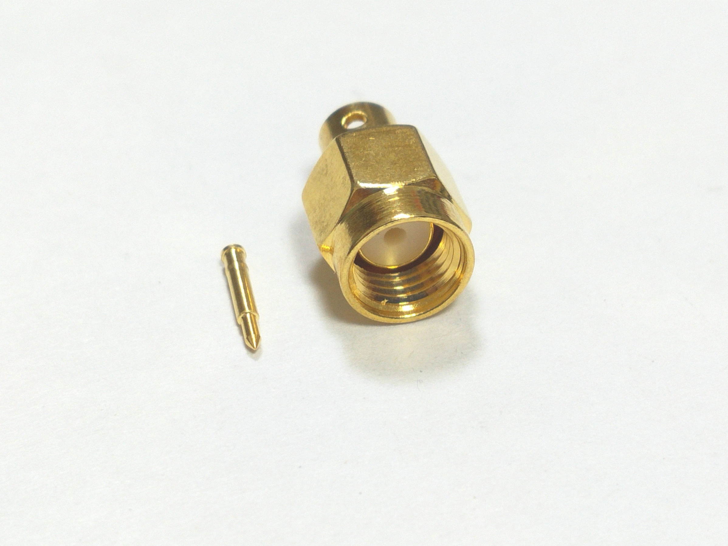 SMA Male Plug Solder FOR Semi-rigid RG402 cable connector