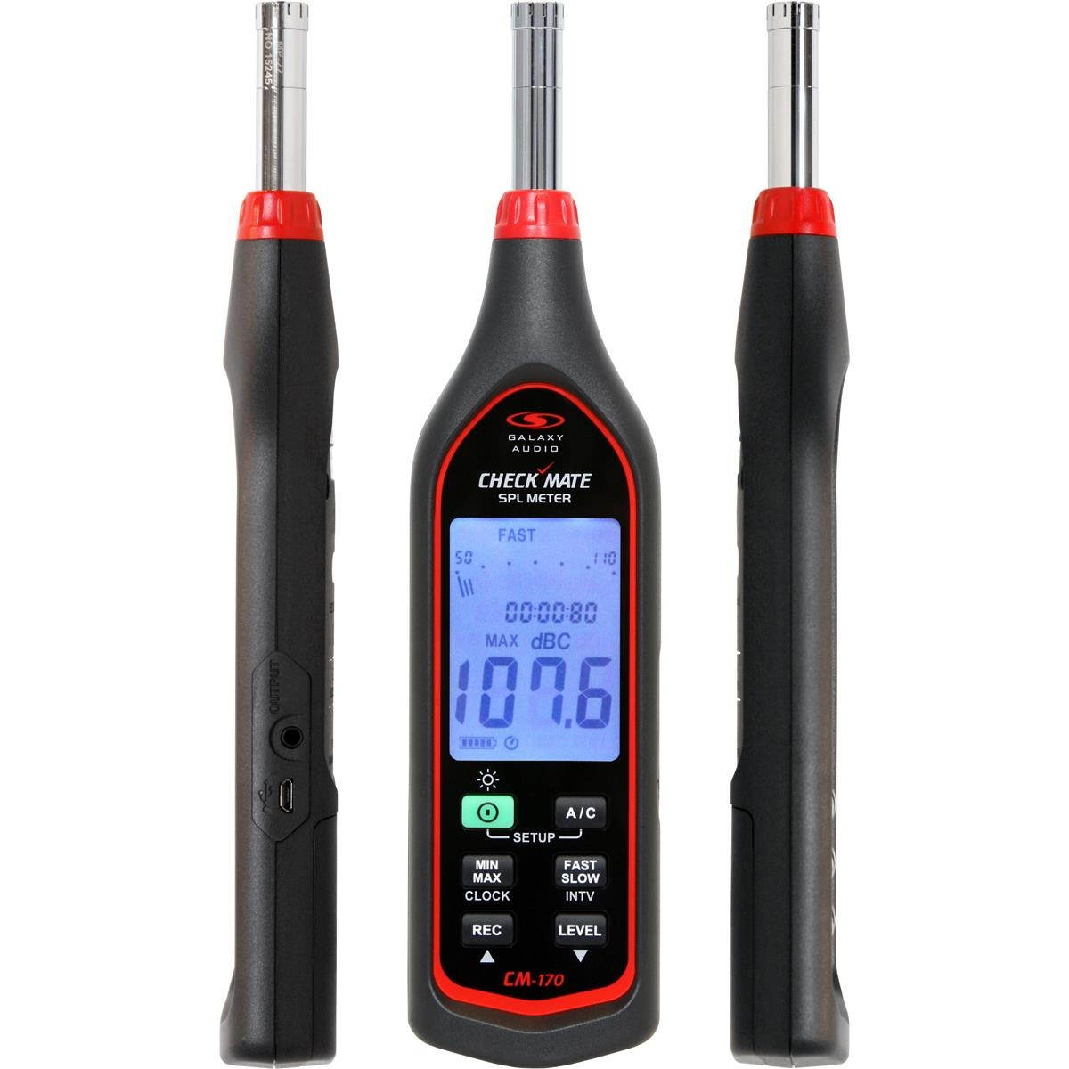 Galaxy Audio CM-170New Products Speaker Accessories Check Mate SPL Meters