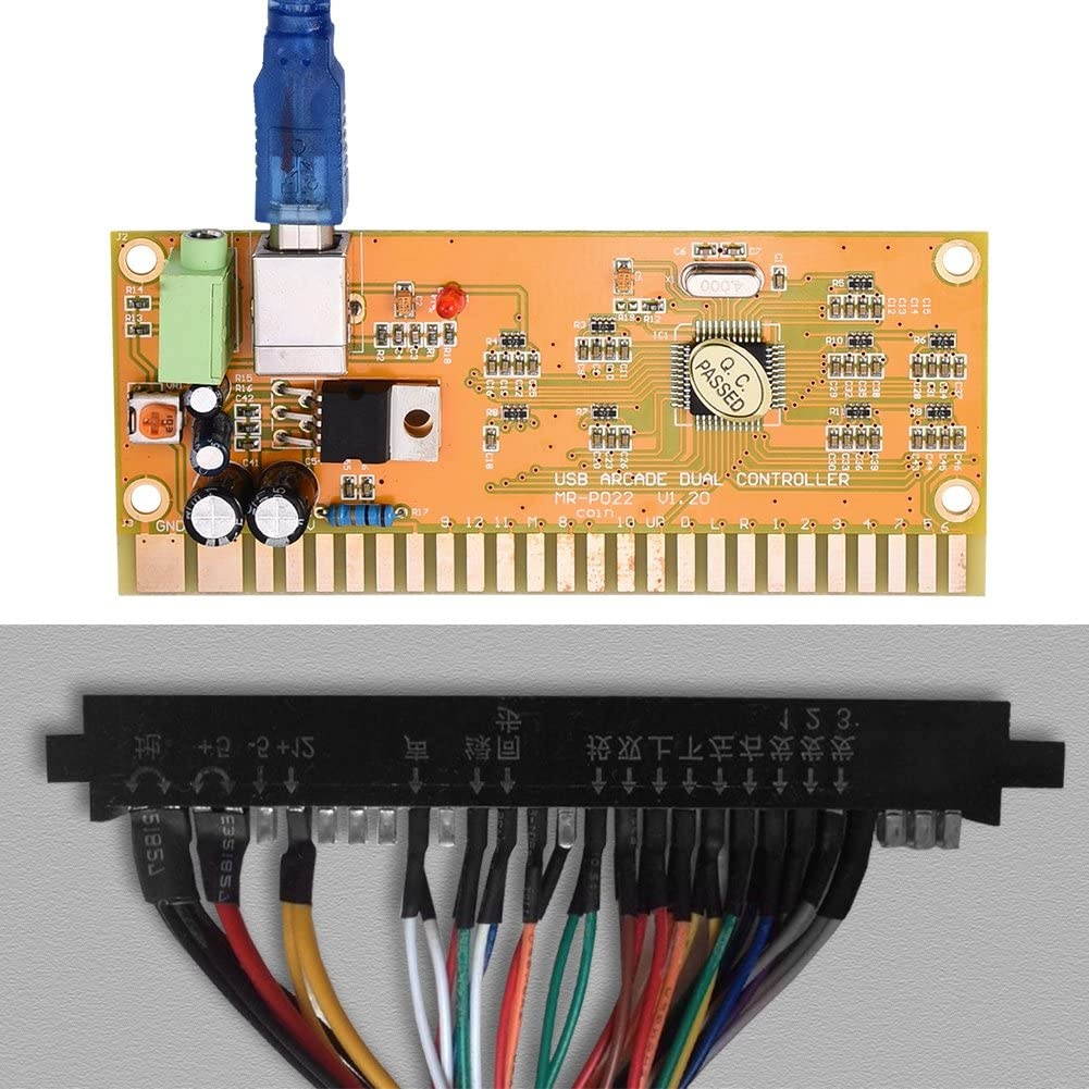 Zerone Double Players Controller Board for Arcade Jamma PC USB PS3 Game