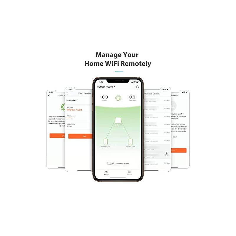 MESHBOX5BLU Mesh Organizer 5 Desktop Document Letter Tray for Folders Mail Stationary Desk Accessories Blue