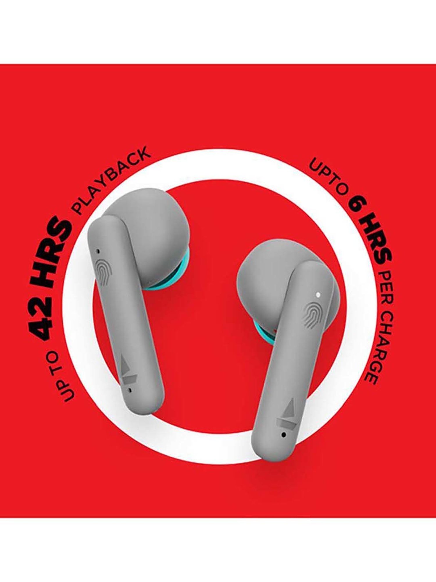 boAt Airdopes 148 IPX4 True Wireless Earphones with ASAP Charge Technology (Cyan Cider)