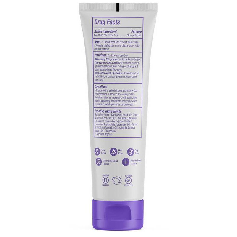 MADE OF Organic Diaper Rash Cream - 3.4oz