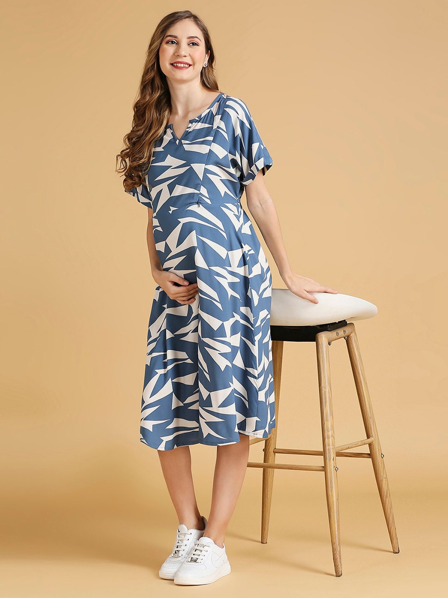 KOI SLEEPWEAR White Maternity Leggings