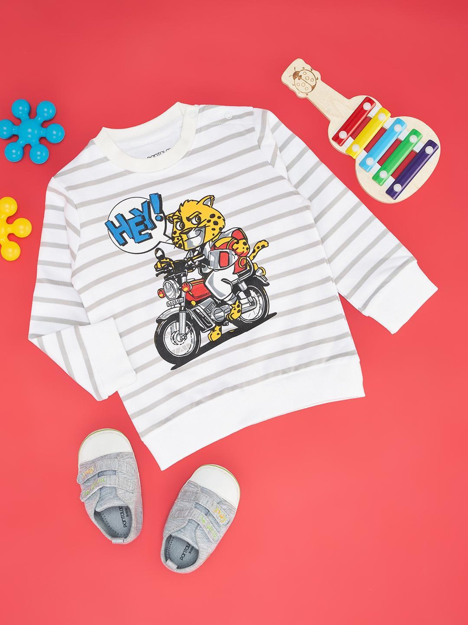 Pantaloons Baby White Sweatshirt