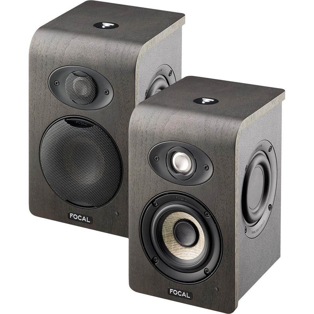 Focal Shape 40 4.0" Active 2-Way Studio Speaker Monitor (Pair) with 2x Small Isolation Pad & 2x XLR-XLR Cable Bundle