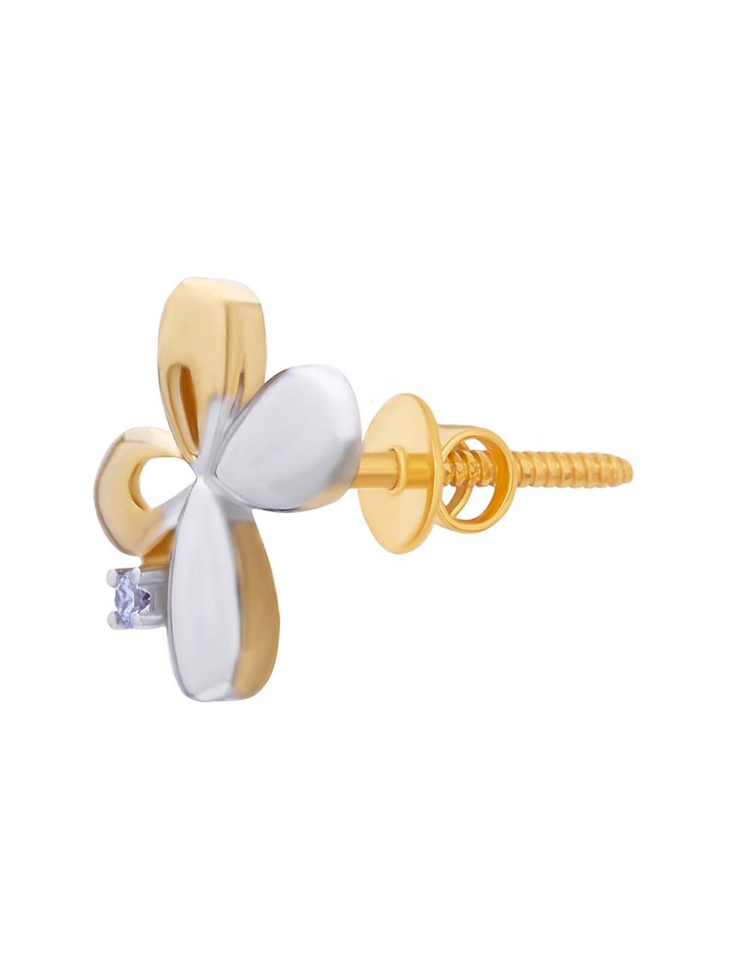 Waman Hari Pethe Jewellers 18k Gold & Diamond Earrings for Women